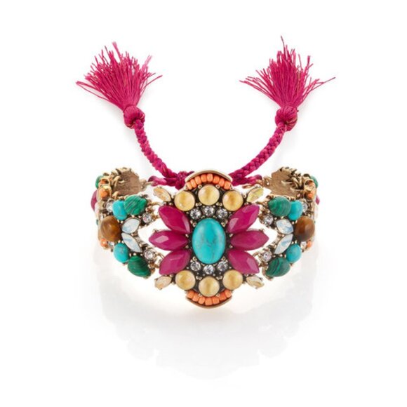 Chloe + Isabel Boho Bazaar Statement Tassel Bracelet - Picture 1 of 1